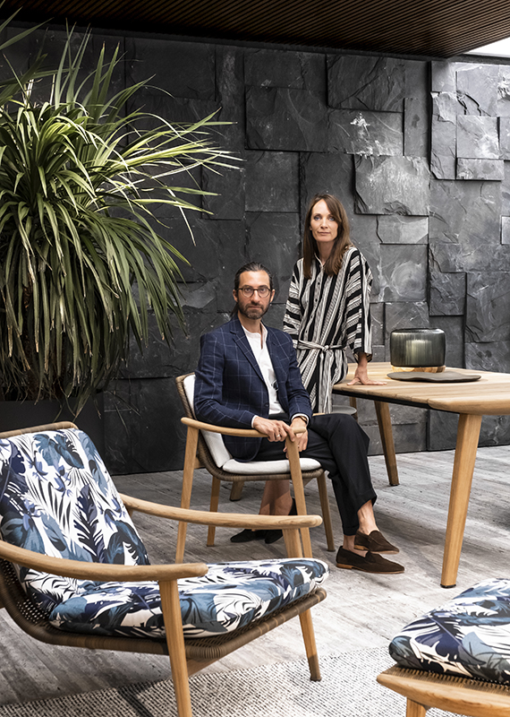 <p>Minotti and GamFratesi began collaborating in 2018.</p>

<p>The design of GamFratesi, architecture firm established in 2006 in Copenhagen by Italian-Danish duo&nbsp;Enrico Fratesi and&nbsp;Stine Gam, is rooted in the perfect fusion of tradition and innovation, craftsmanship and technology, rigour and poetry.</p>

