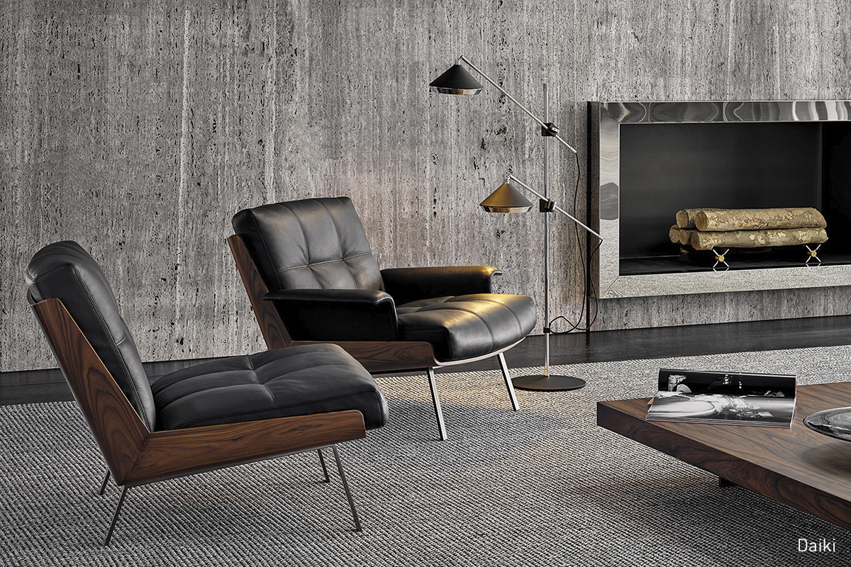 <p>For the subsequent collections, Marcio Kogan further strengthened his creative partnership with Minotti by proposing, for the first time, several indoor designs, such as the <strong>Daiki</strong> armchairs, the <strong>Boteco</strong> family of sideboards and the <strong>Linha</strong> tables and coffee tables.</p>
